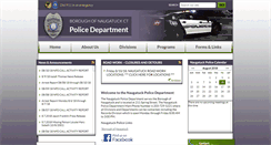 Desktop Screenshot of naugatuckpd.org